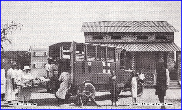 Ambulance à Stanleyville