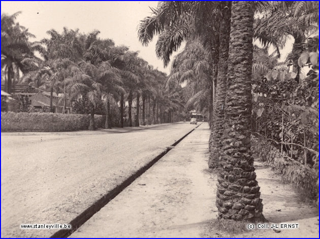 Avenue Lothaire à Stanleyville