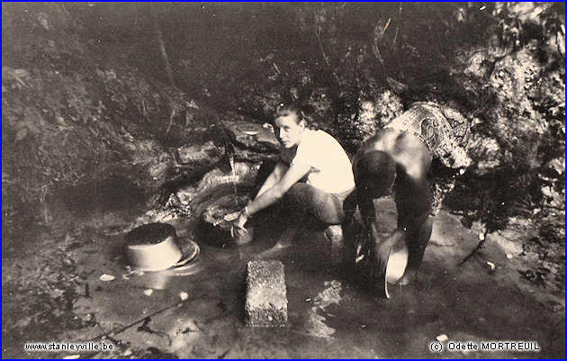 Source de la Cabane Bambou à Stanleyville