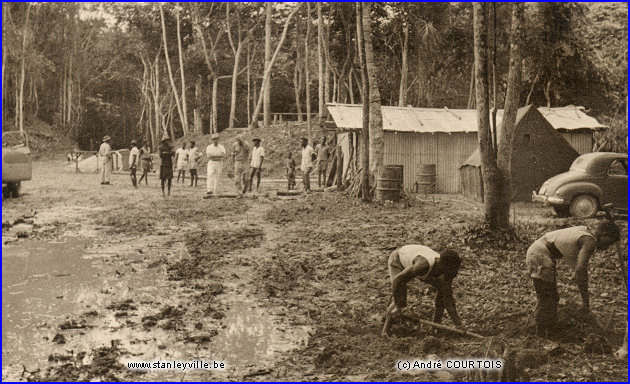 Camp Lindi travaux d'aménagement