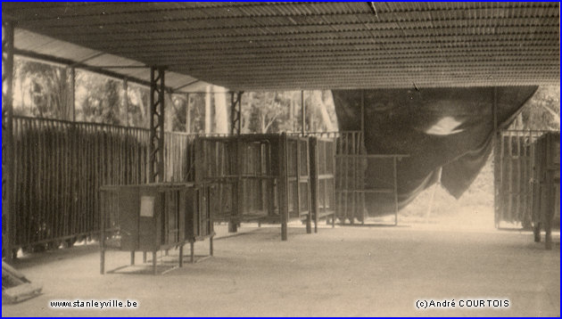 Camp Lindi intérieur d'un hangar