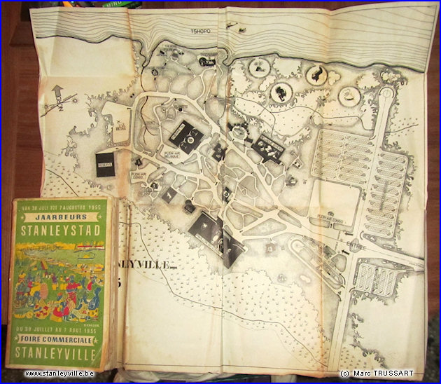 Carte de la Foire Commerciale de Stanleyville