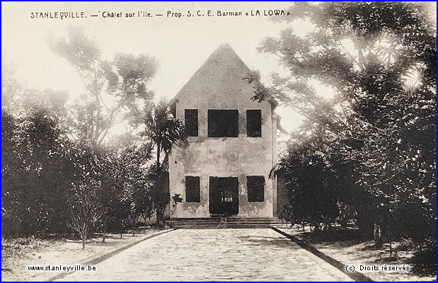 Chalet sur l'île à Stanleyville