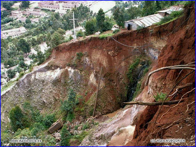 Erosion lac Kivu