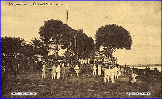 Fête militaire à Stanleyville