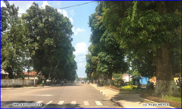 Avenue Général de Gaulle à Kisangani