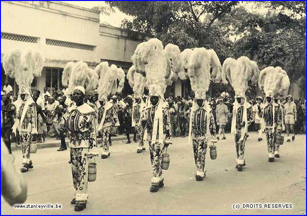 Gilles congolais à Stanleyville