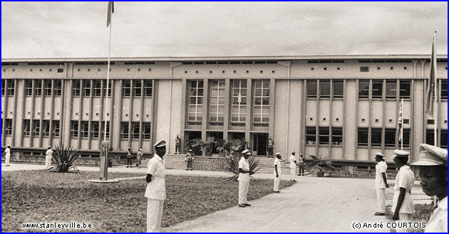 Inauguration du laboratoire médical de Stanleyville