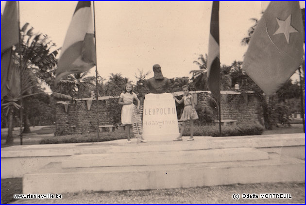 Statue de Léopold 2 à Stanleyville