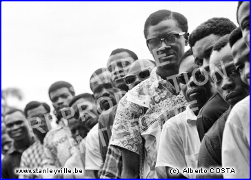 Lumumba aux élections à Stanleyville