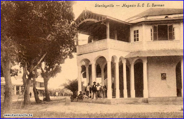 Magasin Barman à Stanleyville