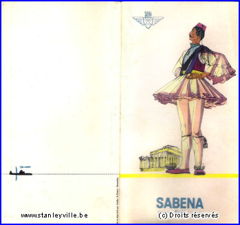 Menu Sabena