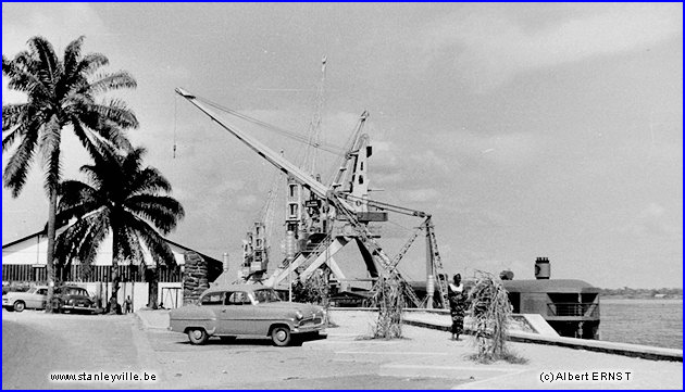 Port rive droite à Stanleyville