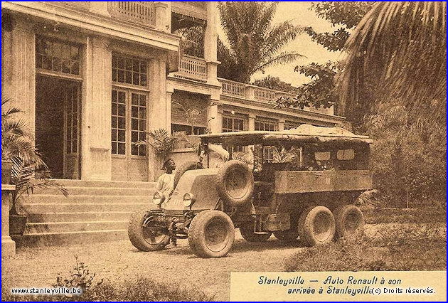 Auto Renault à Stanleyville