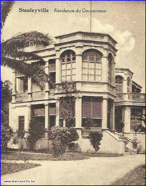 R&eacute;sidence du Gouverneur de Stanleyville