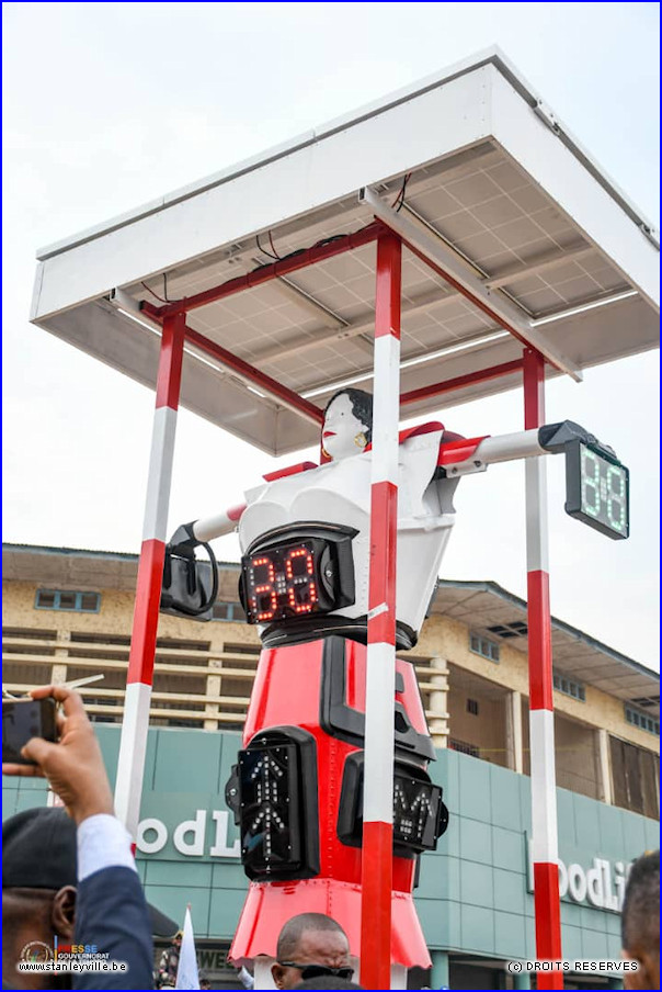 Robot roulage Kisangani