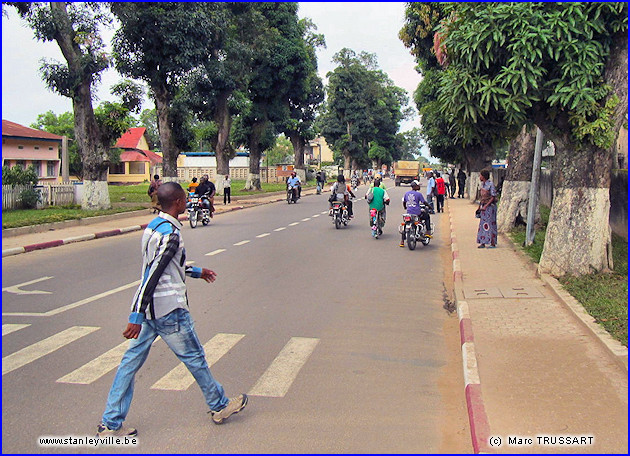 Rue Okito à Kisangani