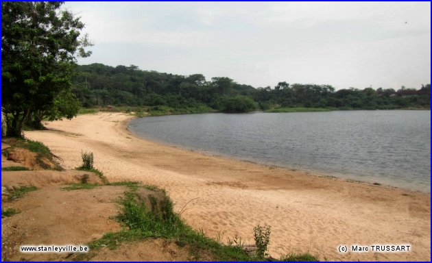 Plage de la Tshopo à Kisangani