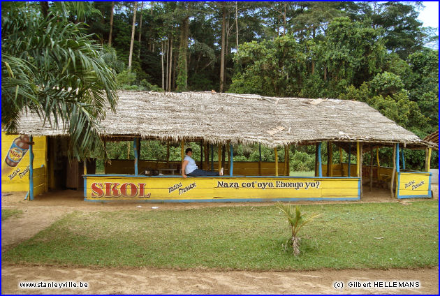 Tshopo plage à Kisangani