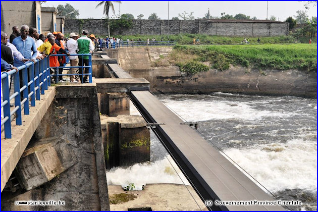 Pont barrage de la Tshopo à Kisangani