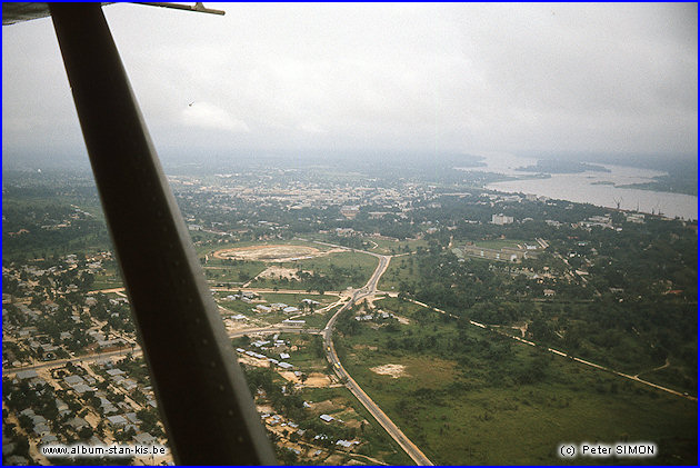 Vue aérienne de Stanleyville