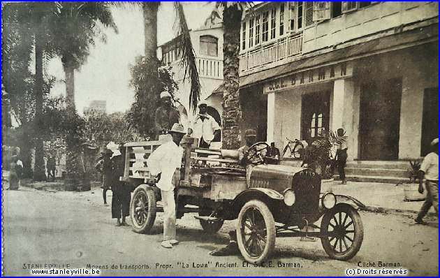 Stanleyville ancienne voiture