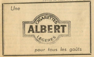 Cigarettrs Albert