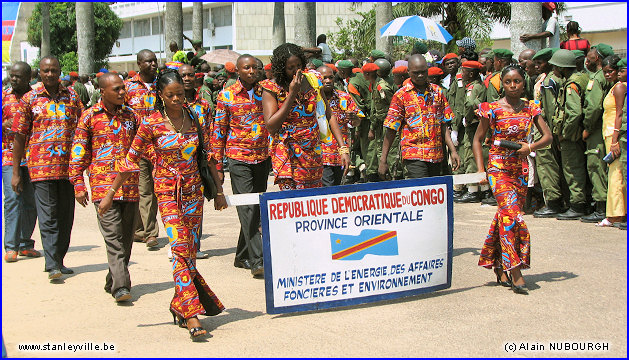 Défilé du Cinquantenaire à Kisangani