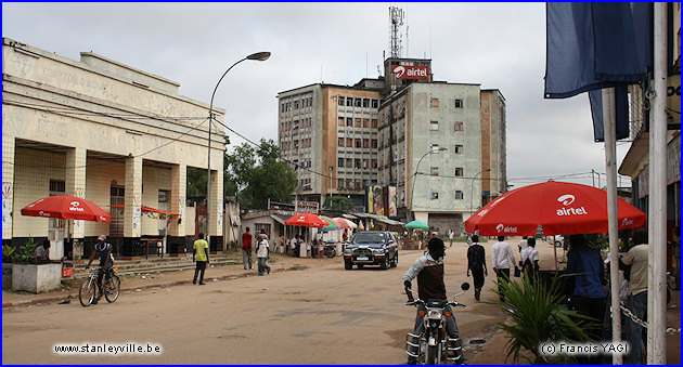 L'ex-Congo Palace à Kisangani.