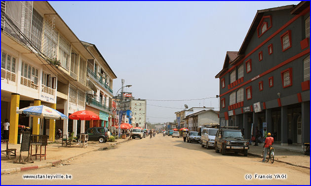 Avenue de l'Eglise à Kisangani