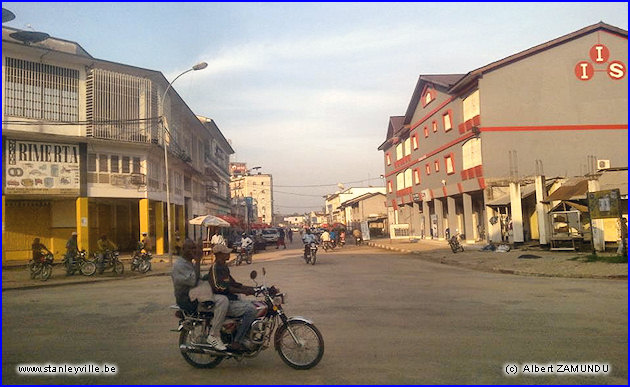 Avenue de l'Eglise à Kisangani