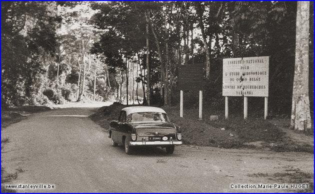 Entrée de l'INEAC à Yangambi