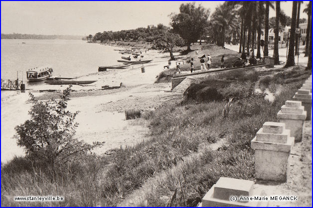 Bord du fleuve à Stanleyville