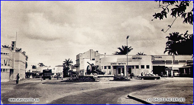 Place du Canon à Stanleyville