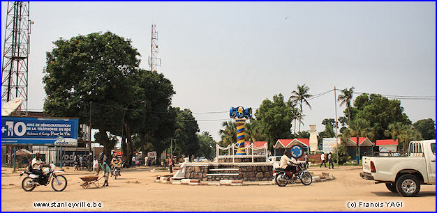 Rond-Point des Martyrs à Kisangani