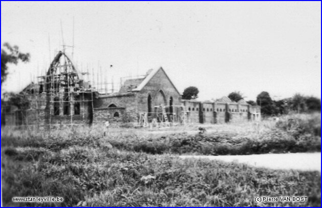 Construction de l'église Ste Marthe