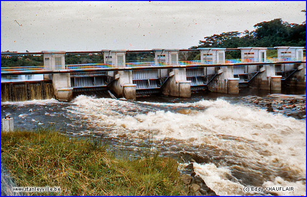 Pont-barrage de la Tshopo à Stanleyville